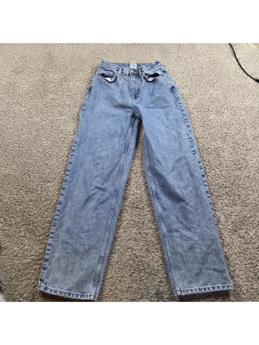 BDG Light Blue Straight Leg Jeans